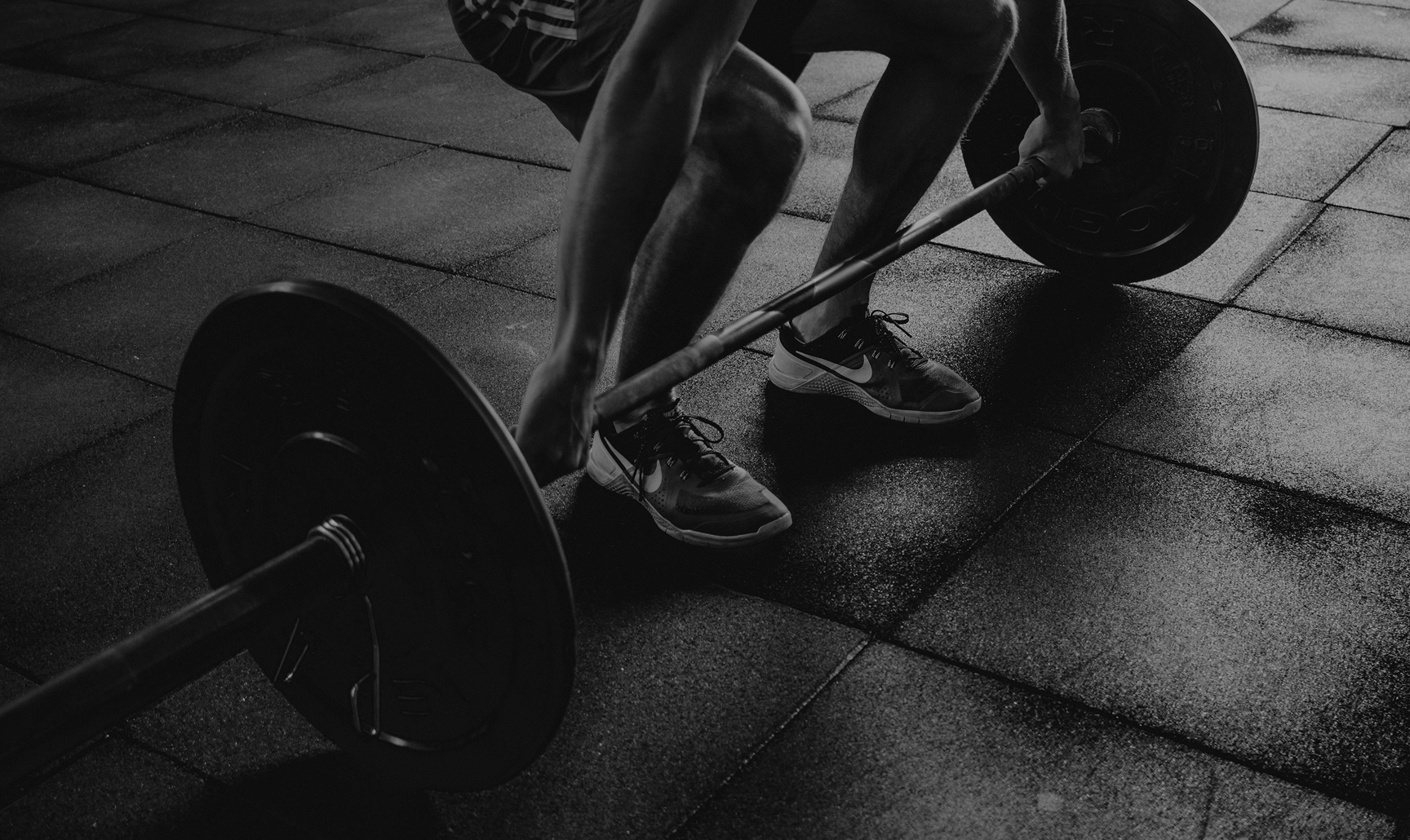 Background image showing fitness motivation